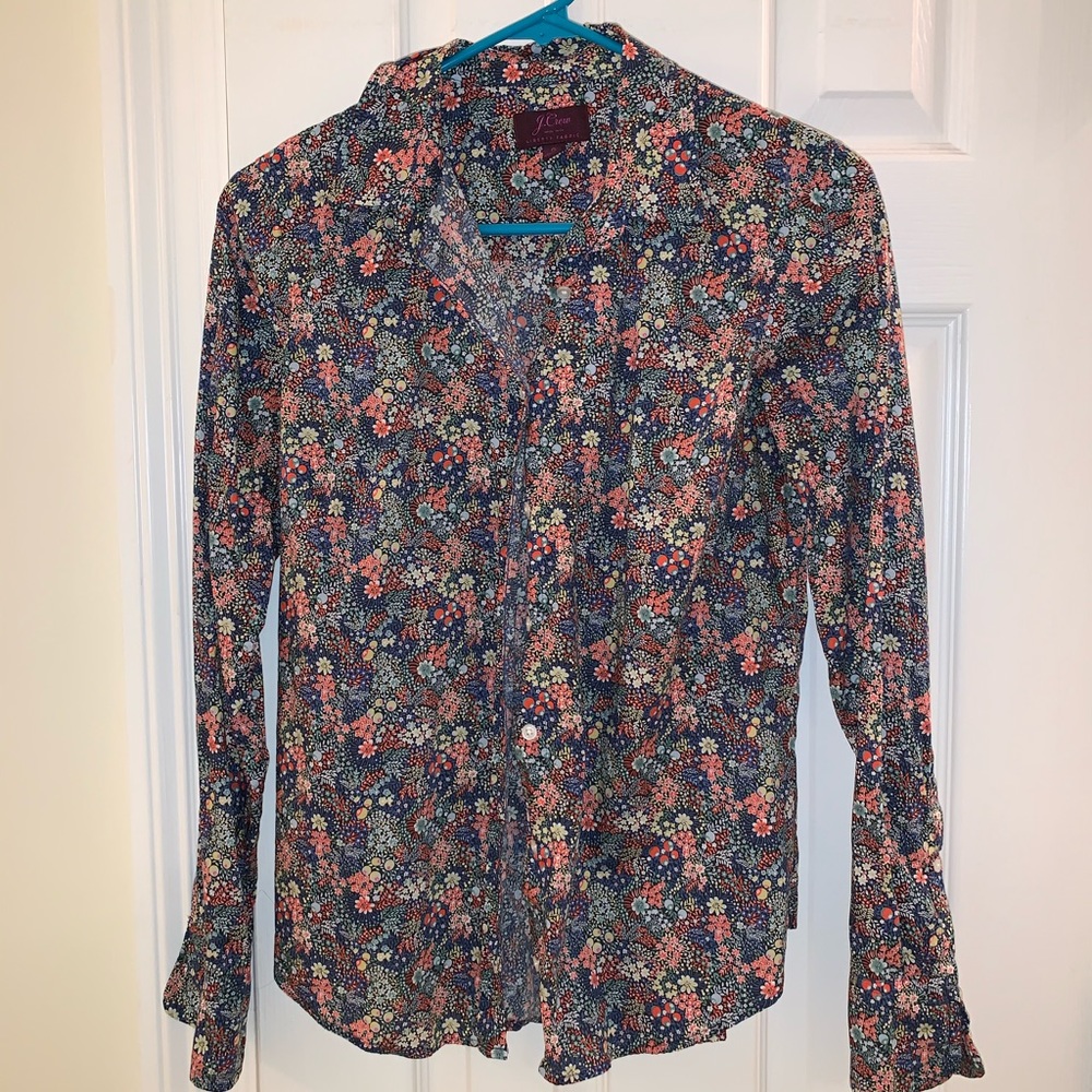 J Crew Liberty button down